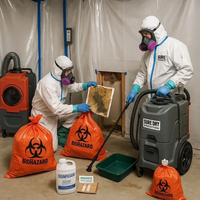 Contaminated Water Handling Protocols process in Chandler, TX